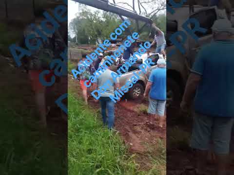 ACIDENTE NA ZONA RURAL DE MISSAL-PR