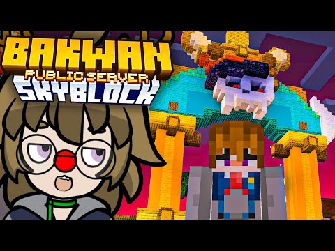 🔥 MINECRAFT YOUTUBER'S FIRST TIME ON SKYBLOCK! Bakwan SMP