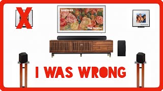 Samsung Music Frame & Q990D:  I Was Wrong 😑
