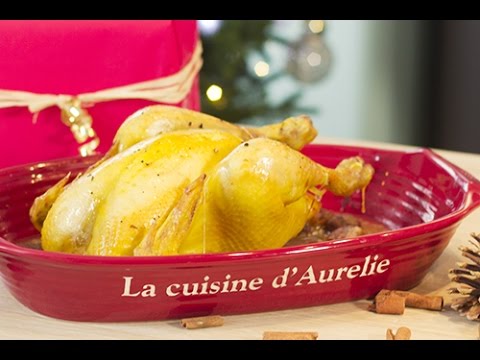 Recette de Noël : Poulet farci aux marrons