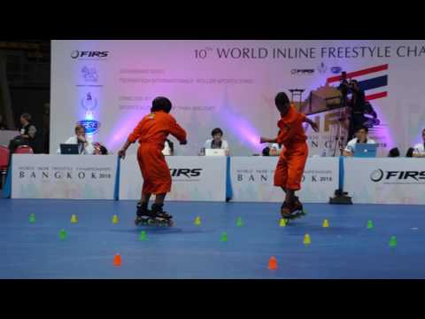 10th WFSC 2016 / Pair / Arya Bima Surendra & Reika Shakira Adifa - 8 place