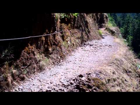 Hiking Eagle Creek Trail-Start of Cabble Trail Point of Interest
