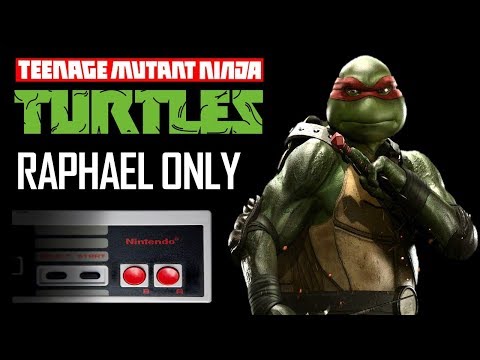 Teenage Mutant Ninja Turtles NES Raphael Only - No Deaths - NES Walkthrough Guide TMNT