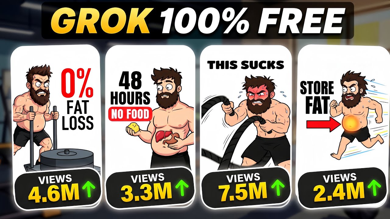 I Tried FREE Grok AI (100% Free) | Create Viral AI Videos in Minutes | YouTube Automation 2026