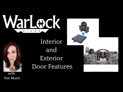 Checking Out the Features of the Doors in Your WarLock™ Tiles Sets