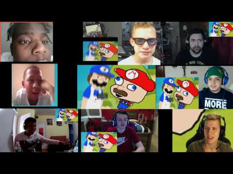 REACTION MASH UP TO SMG4 SSENMODNAR 12