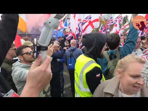 LIVE - SOUTHAMPTON PATRIOTS & COUNTER DEMO