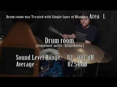 How to: Cut Down Noise from Drum Room