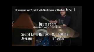 How to: Cut Down Noise from Drum Room