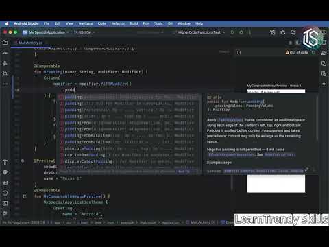 Master Jetpack Compose Modifiers: Customize Your Android UI Layout!