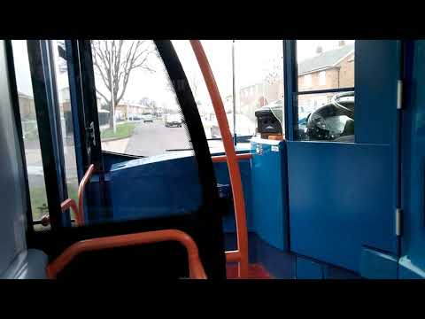 On a stagecoach bus number 10