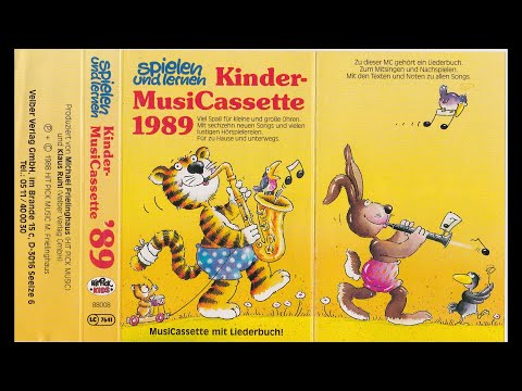 spielen und lernen Kinder MusiCassette 1989