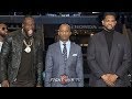 DEONTAY WILDER VS DOMINIC BREAZEALE - FULL FACE OFF & PRESS CONFERENCE HIGHLIGHTS