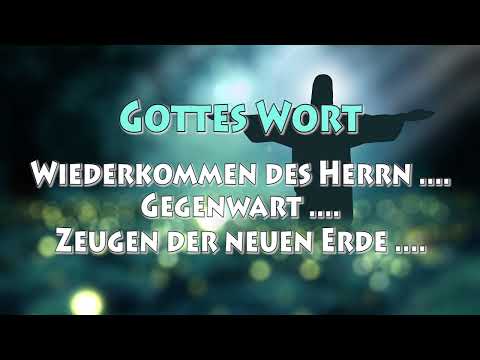 KG 5077 - WIEDERKOMMEN DES HERRN .... GEGENWART .... ZEUGEN DER NEUEN ERDE ....