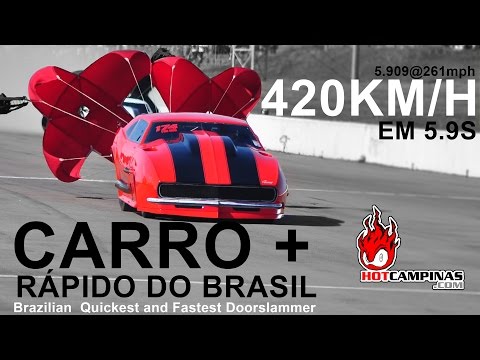 Carro mais rápido e Mais Veloz do Brasil - 426km/h