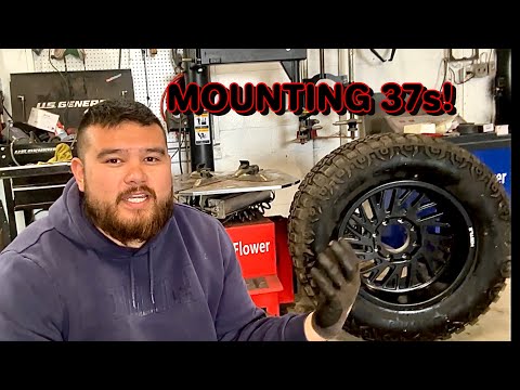How To Mount Tires (37’s) - Mayflower Tire Machine 5 Year Update