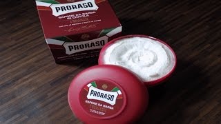 Rasur - Pur ! Proraso rot Vorstellung Test review Shave Nassrasur