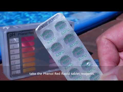 Chlorine and pH: Check your poolwater with the Lovibond® Pooltester