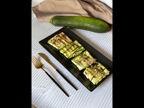 SACOS DE CALABACÍN CON SÓLO 2 INGREDIENTES Y EN 5 MINUTOS!!!