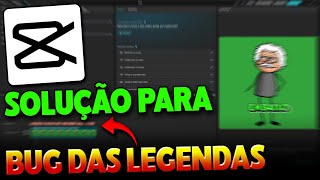 😯 Resolva o Bug das LEGENDAS AUTOMÁTICAS no CapCut com esse truque infalível