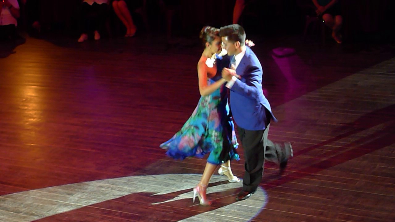 Sebastian Archaval & Roxana Suarez at the Lisbon Tango Festival - Milonga