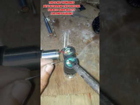 G-mark voice coil.. a good voice and audio quality. PINOY KARAOKE