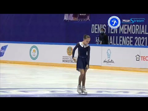 Elizaveta Kulikova (Елизавета Куликова) – 2021 Denis Ten Memorial FS