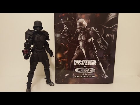 Takara TOMY Cool Girls Kerberos Panzer Cop Protect Gear Midori Washio 1/6 Scale Figure Matte Black