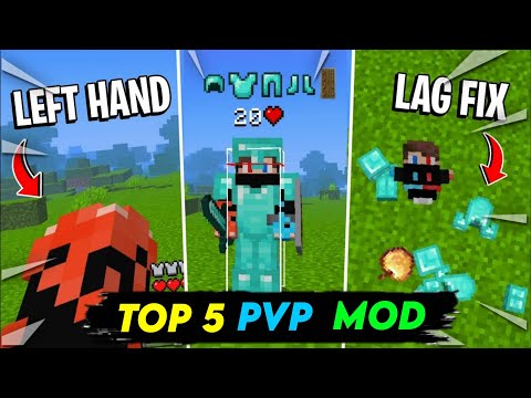 AG Gamerz 07 - Top 5 Java Edition Pvp Mods for Minecraft PE! 💥🔥