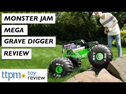 mega grave digger rc