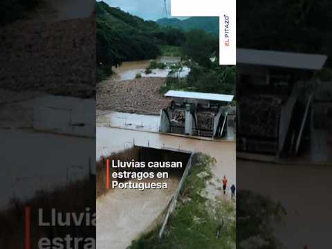 Desbordamiento del Río Cojedes inunda zonas de San Rafael de Onoto