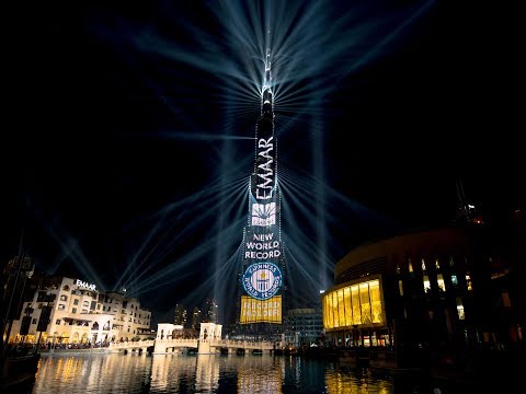 Highlights of Light Up 2018 with Burj Khalifa