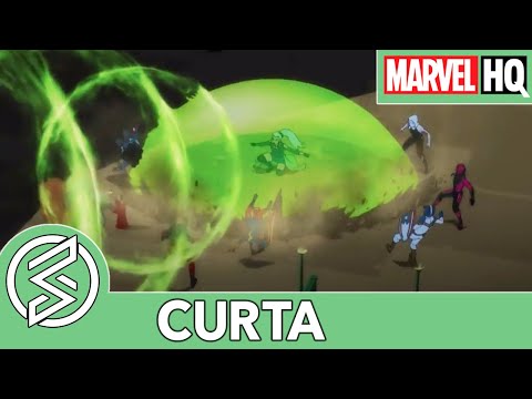 Capa de Marvel Rising: A Batalha de Bandas | Parte 4