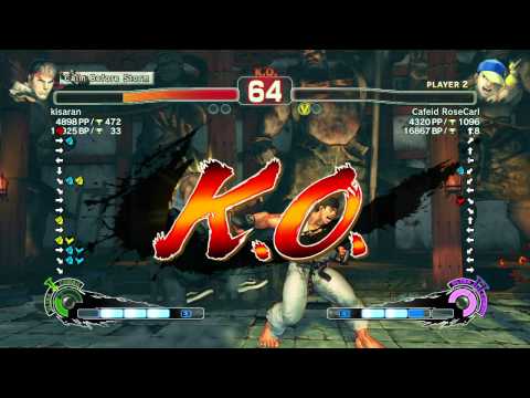 SSFIVAE~ Ryu ( kisaran) vs.  Yun (CafeId RoseCarl) HD