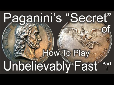 How to Play "Unbelievably" Fast on the Violin: Paganini's Magical Secret / Lesson 7a