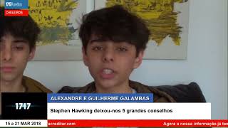 Stephen Hawking deixou-nos 5 grandes conselhos
