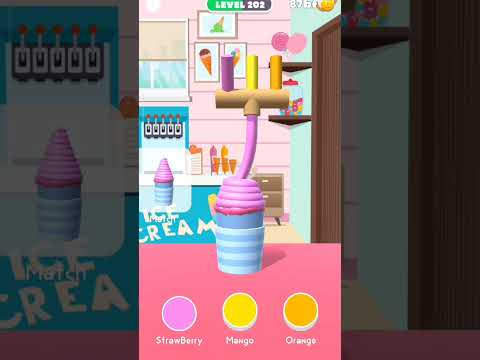 #icecream#strawberry#mango#🍓+🥭=🍨🍦#relaxing#satisfying@zakeegamer