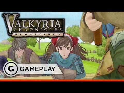Desert Encounter from Valkyria Chronicles Remastered - Gameplay