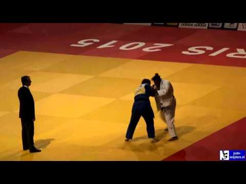 Judo 2015 Grand Slam Paris: Tcheumeo (FRA) - Sato (JPN) [-78kg] final