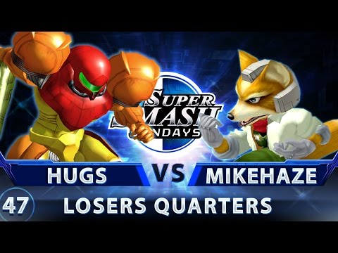 SSS 47 - Hugs (Samus) vs. MikeHaze (Fox) - SSBM Top 32 Losers Quarters - Smash Melee