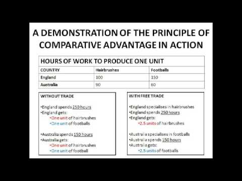 The Principle of Comparative Advantage
