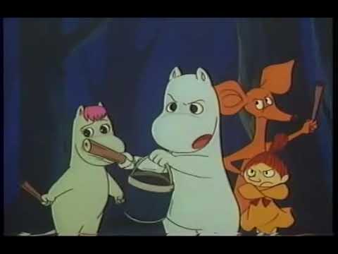 New Moomin (1972) Episode 10 The police inspector is gone