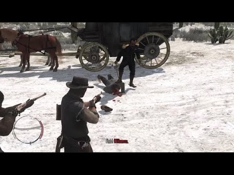 John kills Bill and Sanchez (red dead redemption)