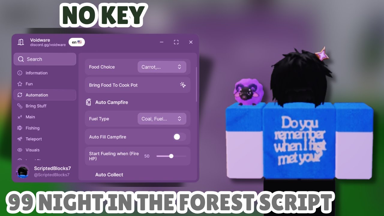 Thumbnail 99 Nights In The Forest — ScriptedBlocks