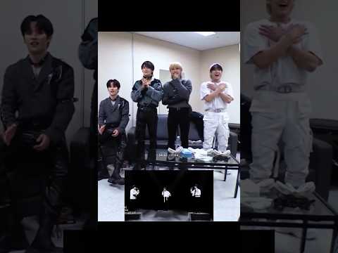 Stray Kids members reaction to Seungmin iconic performance🫶 #straykids #skz #seungmin #changbin