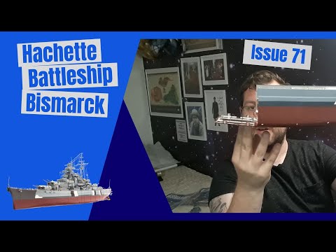 Build the Battleship Bismarck - The next keel section