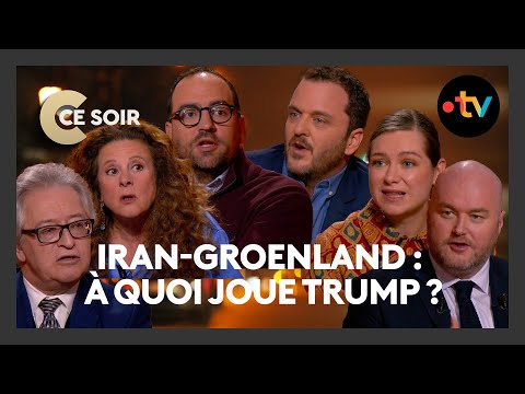 Iran, Groenland : à quel jeu joue Donald Trump ? - C Ce Soir du 15 janvier 2026