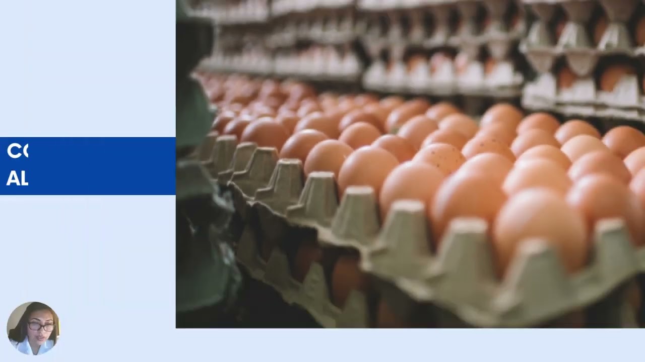 control de calidad de alimentos, agentes contaminantes y conservación de huevos y derivados