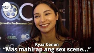 Ryza Cenon on why masturbation scene is easier tha