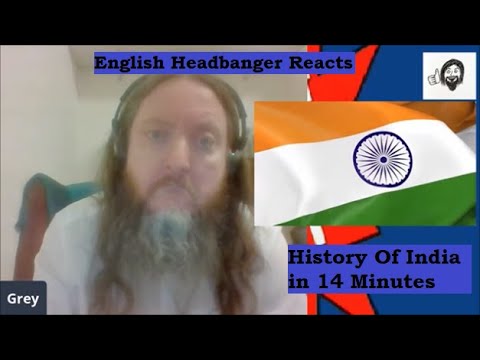 History Of India in 14 Minutes (English Headbanger Reacts)